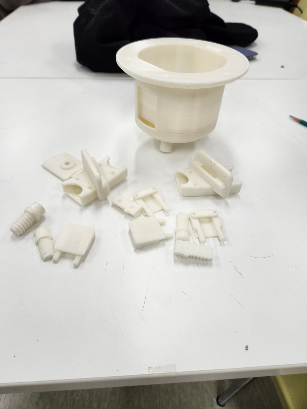 Equinox, 3D printed parts