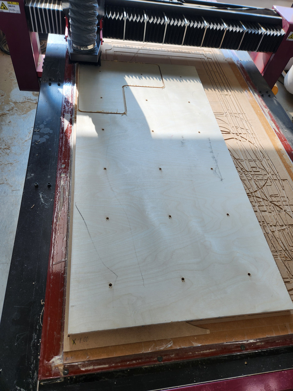 TETRIT, CNC cutting